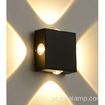 Escadas, apliques modernos com iluminação LED